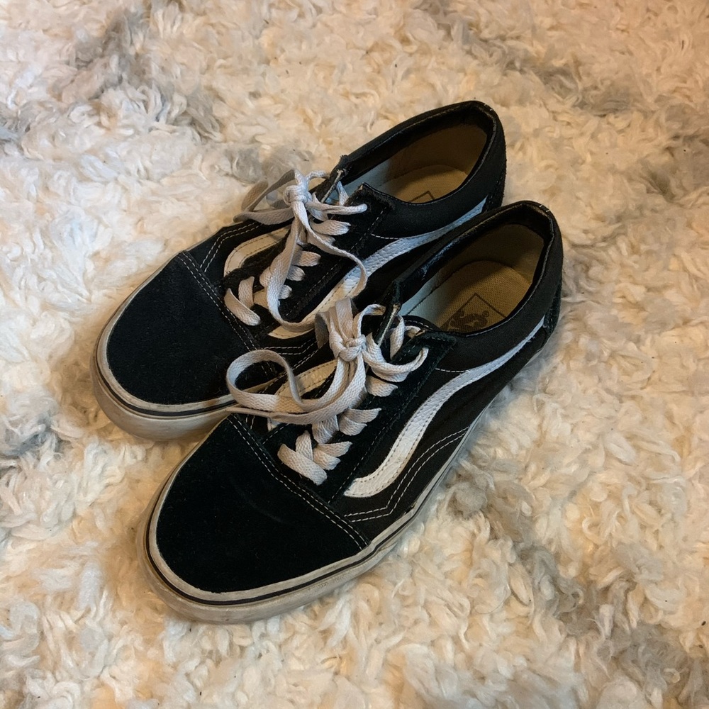 Black Low Top Vans